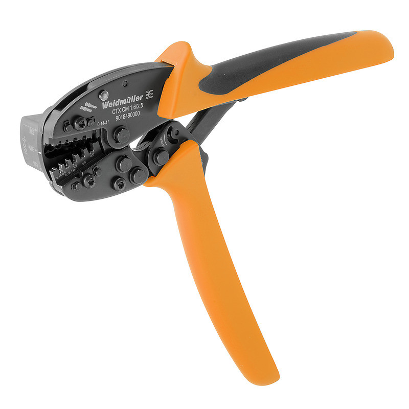 Herramienta para prensar contactos