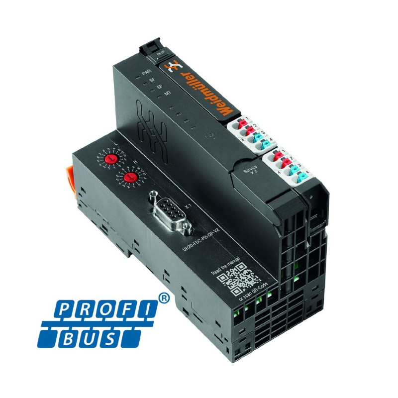 Cabecera de bus de campo de E/S remoto, IP20, PROFIBUS DP-V1